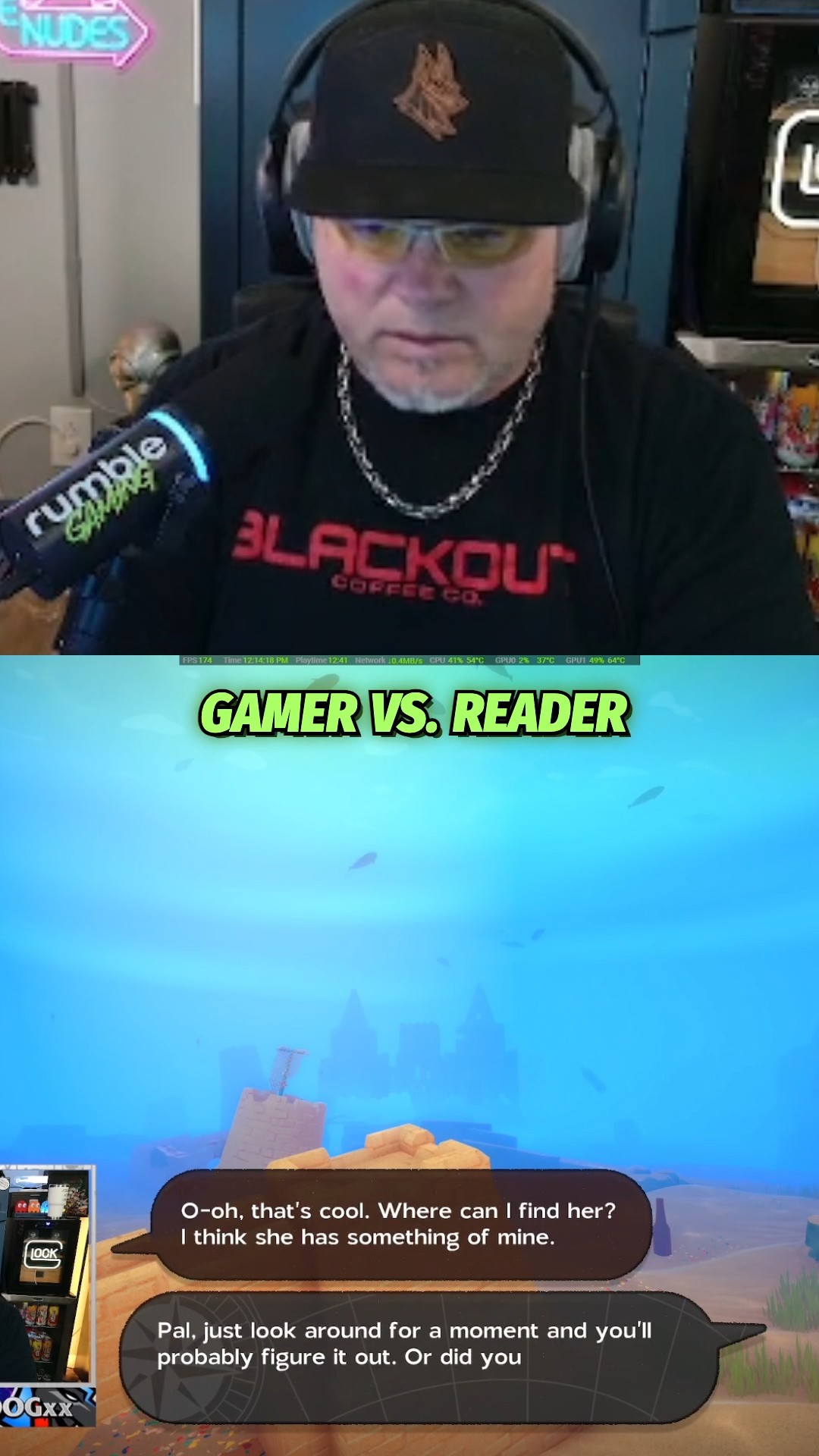 Gamer vs Reader | Lowlight