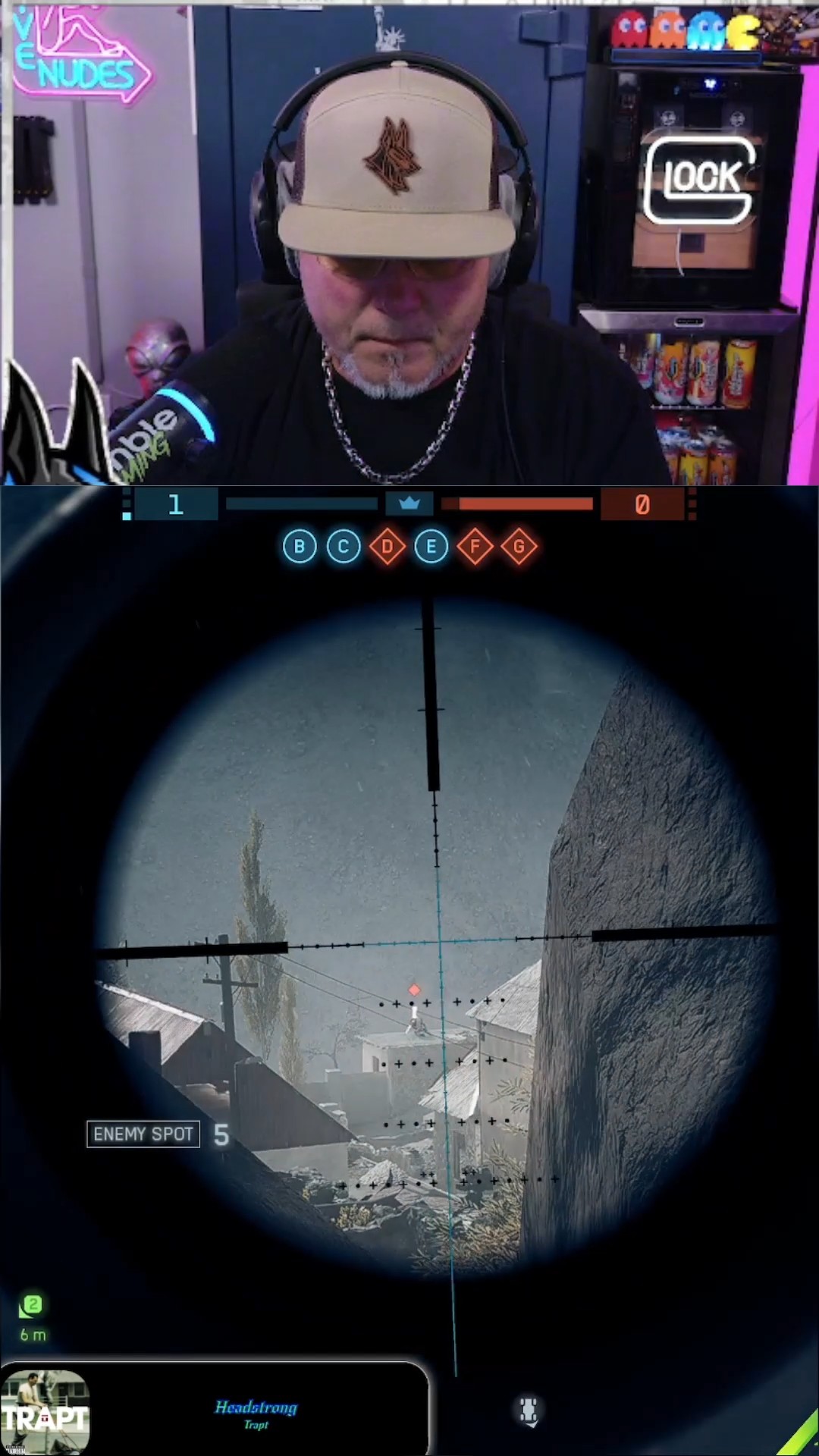 Testing out the Battlefield 6 newest Sniper Rifle. | Lowlight