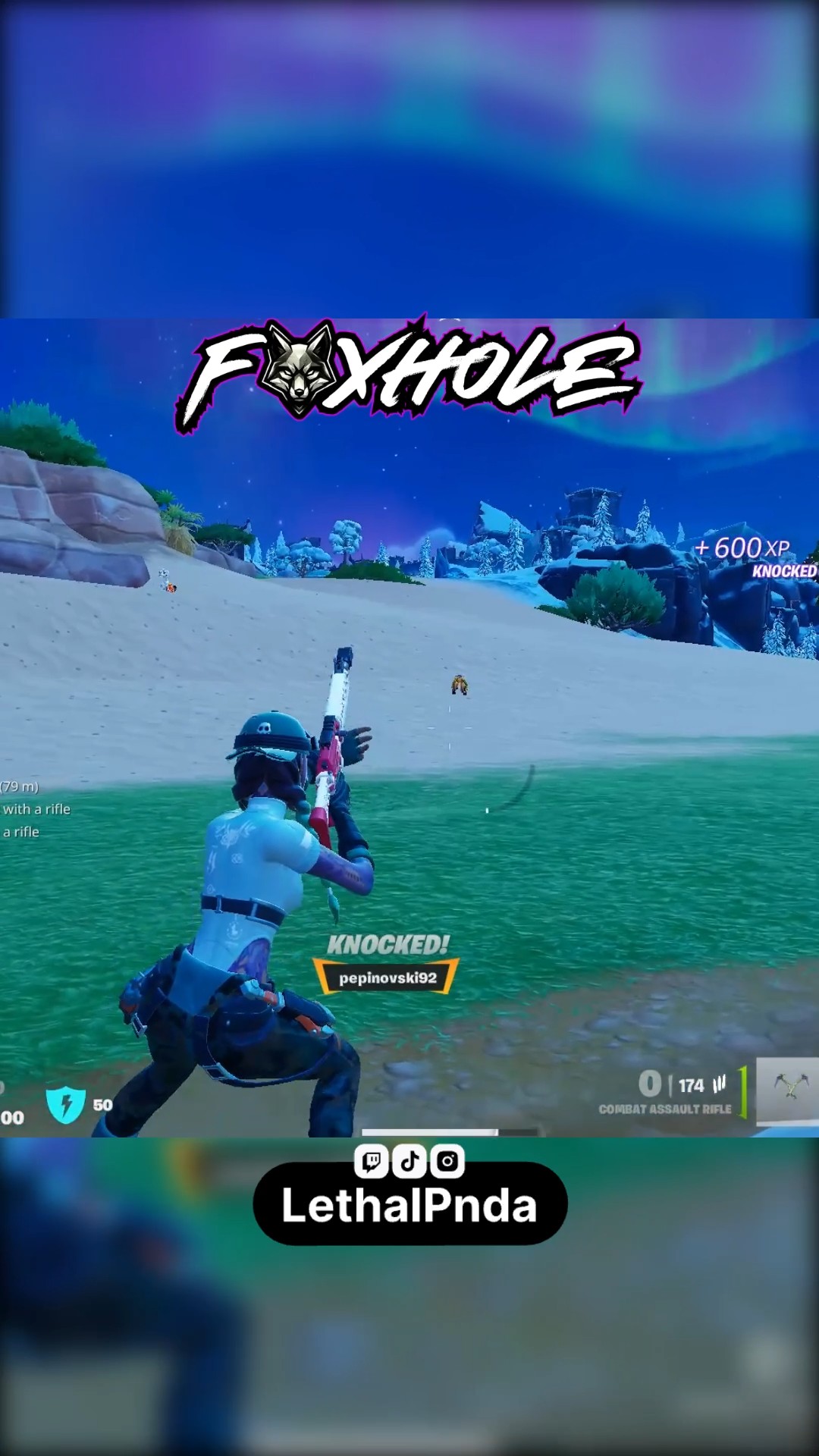Clean Triple Elimination in Fortnite | Lowlight