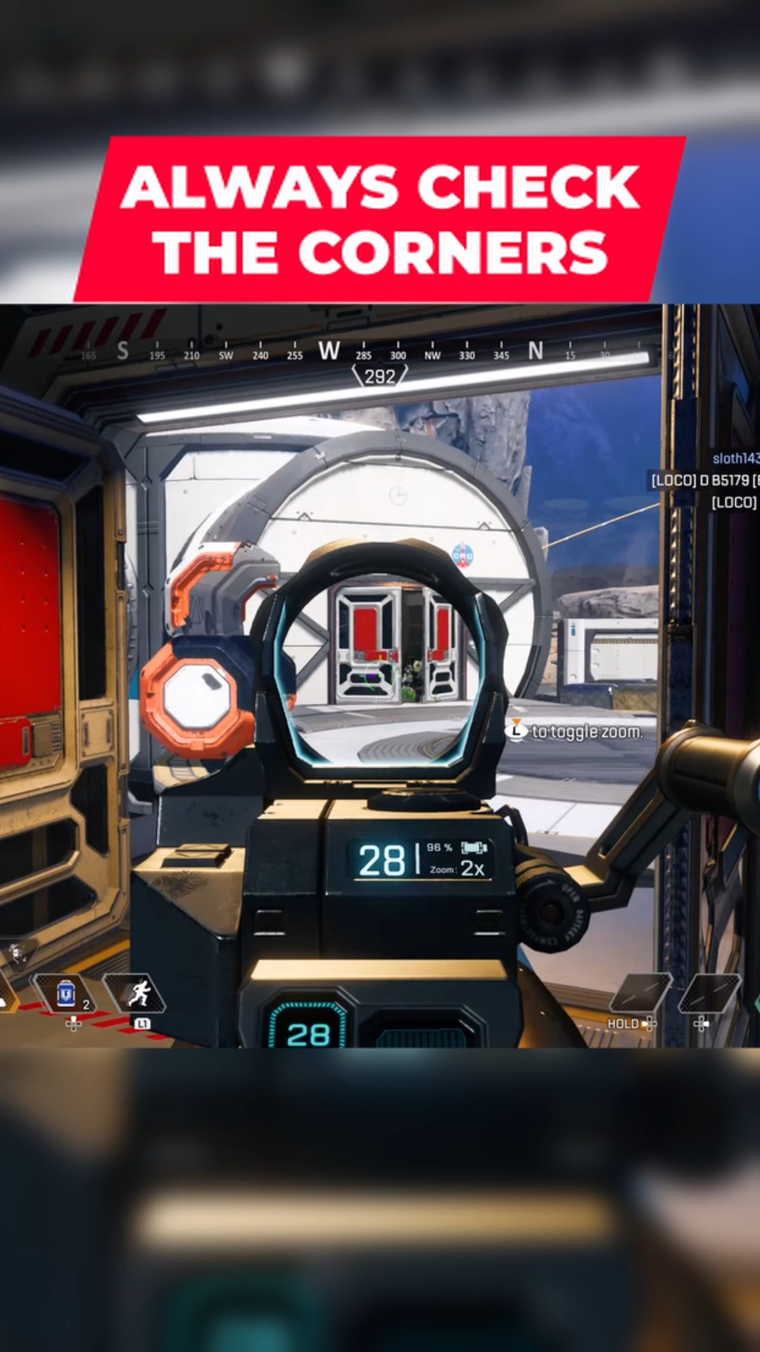 Always Check those Corners | Apex Legends 🕵️‍♂️💀 | Lowlight