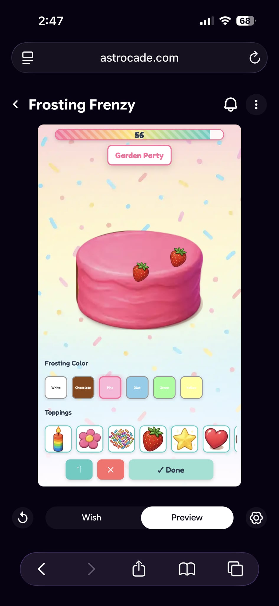 Fun Fact! Frosting Frenzy was actually my first game to make it into Top Picks… | Lowlight
