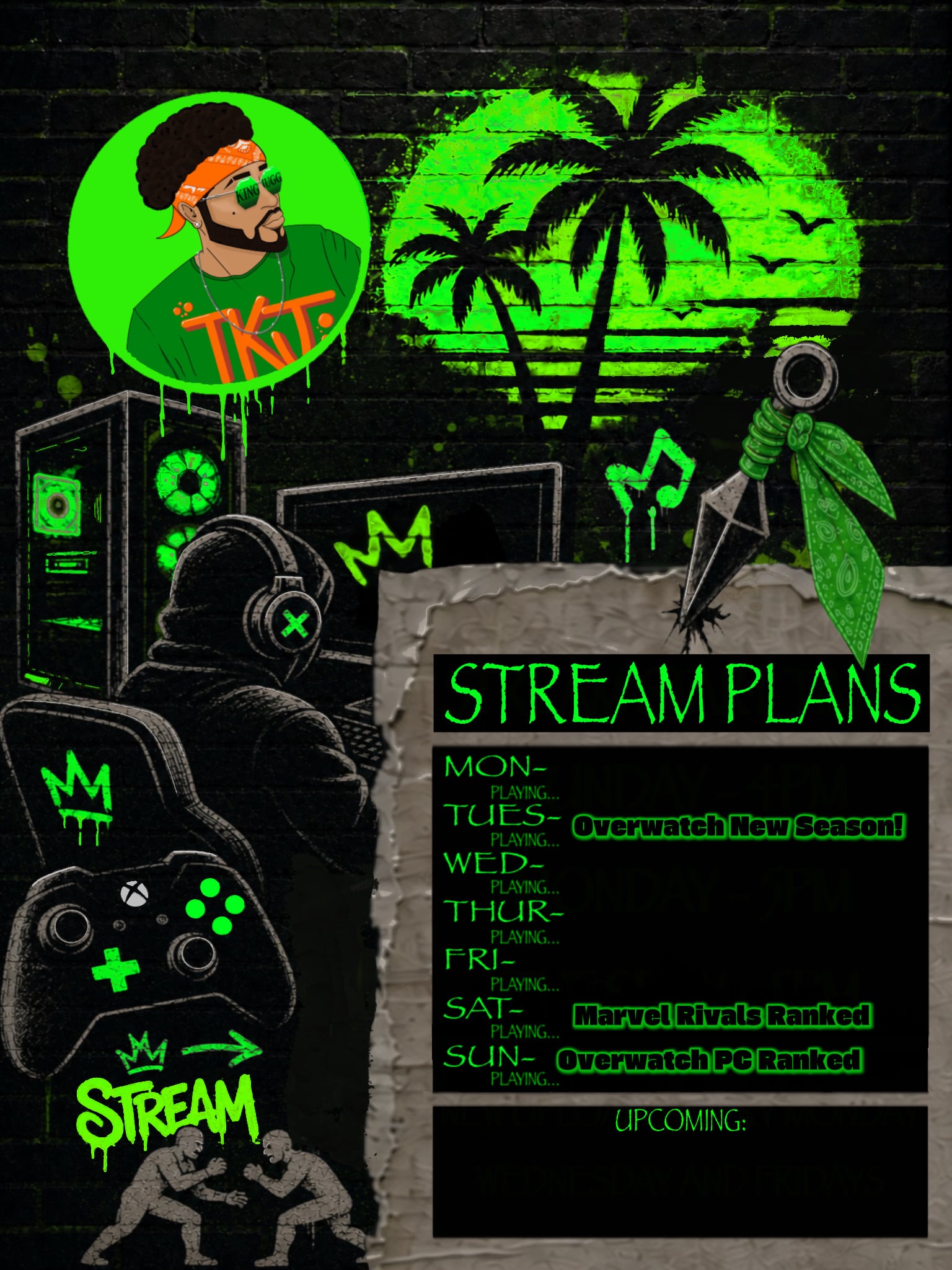This Week Streaming Schedule | Lowlight