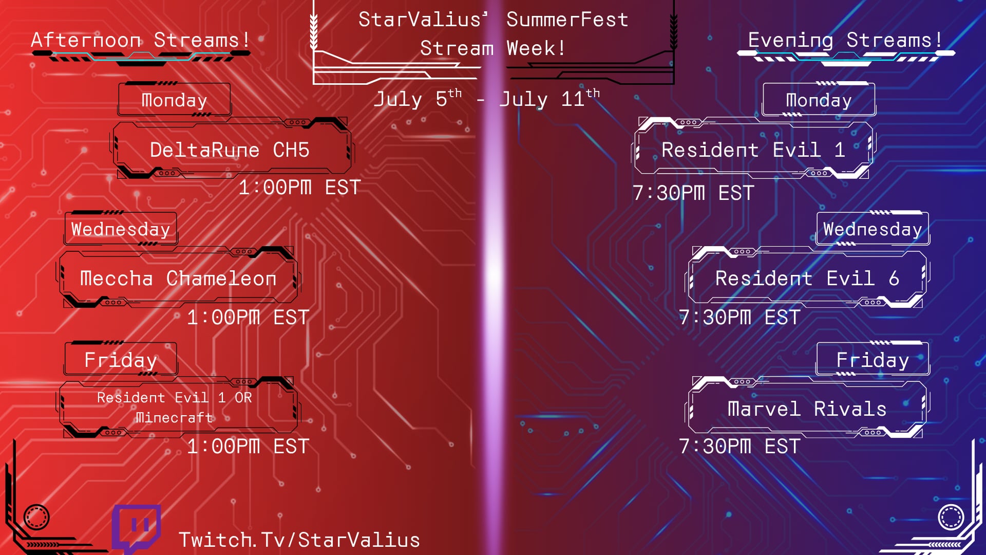 Here's my schedule for this week! kinda forgot to post this here last night. Go… | Lowlight
