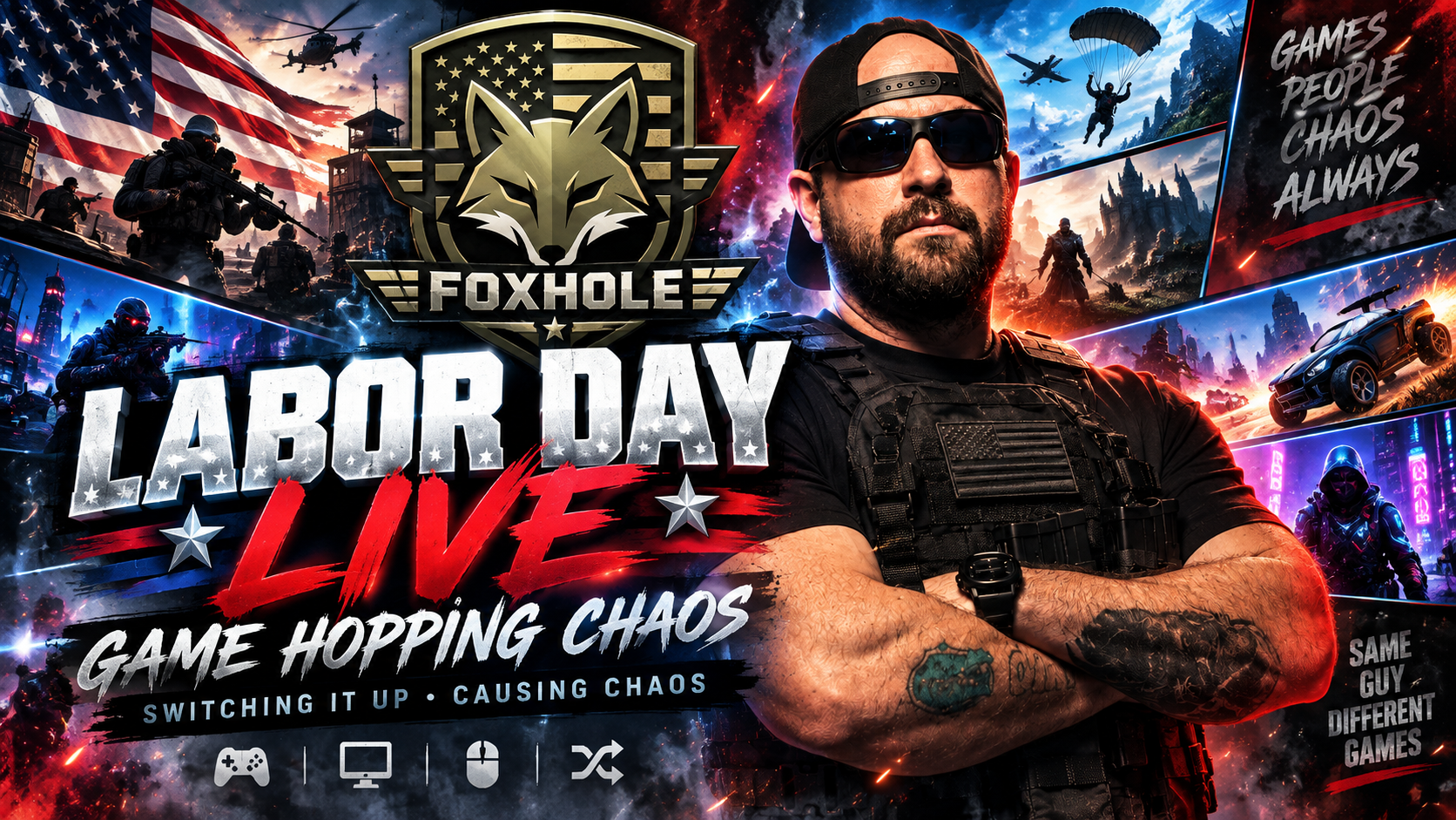 LABOR DAY LIVE! | Lowlight