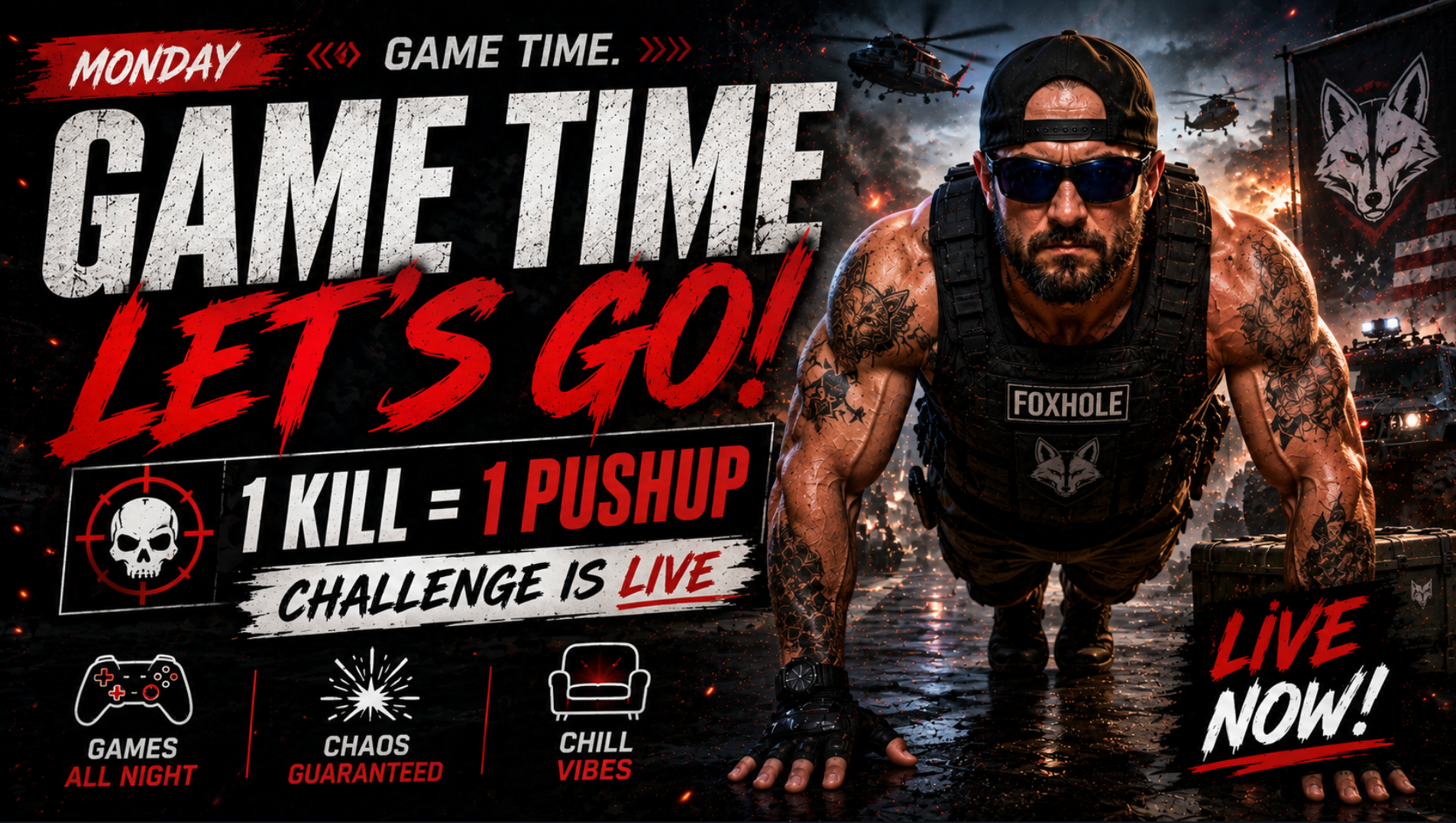 💪 THE CHALLENGE IS LIVE. | Lowlight