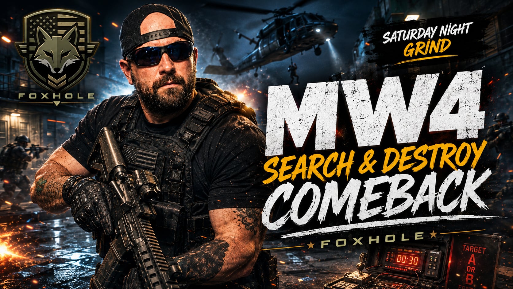 🚨 SATURDAY NIGHT = MW4 GRIND CONTINUES. 🚨 | Lowlight
