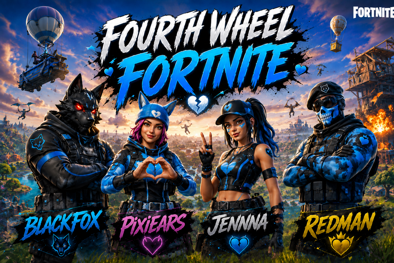 🚨 FOURTH WHEEL FORTNITE IS LIVE! 🚨 | Lowlight