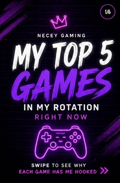 My current gaming rotation 🎮🔥 | Lowlight