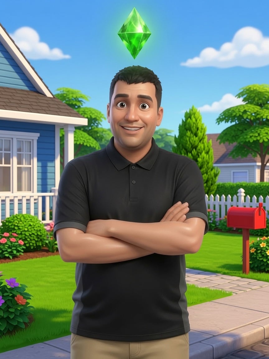 Hello there my name is Luisipa, I’m a Sims content creator on Twitch. I will be… | Lowlight