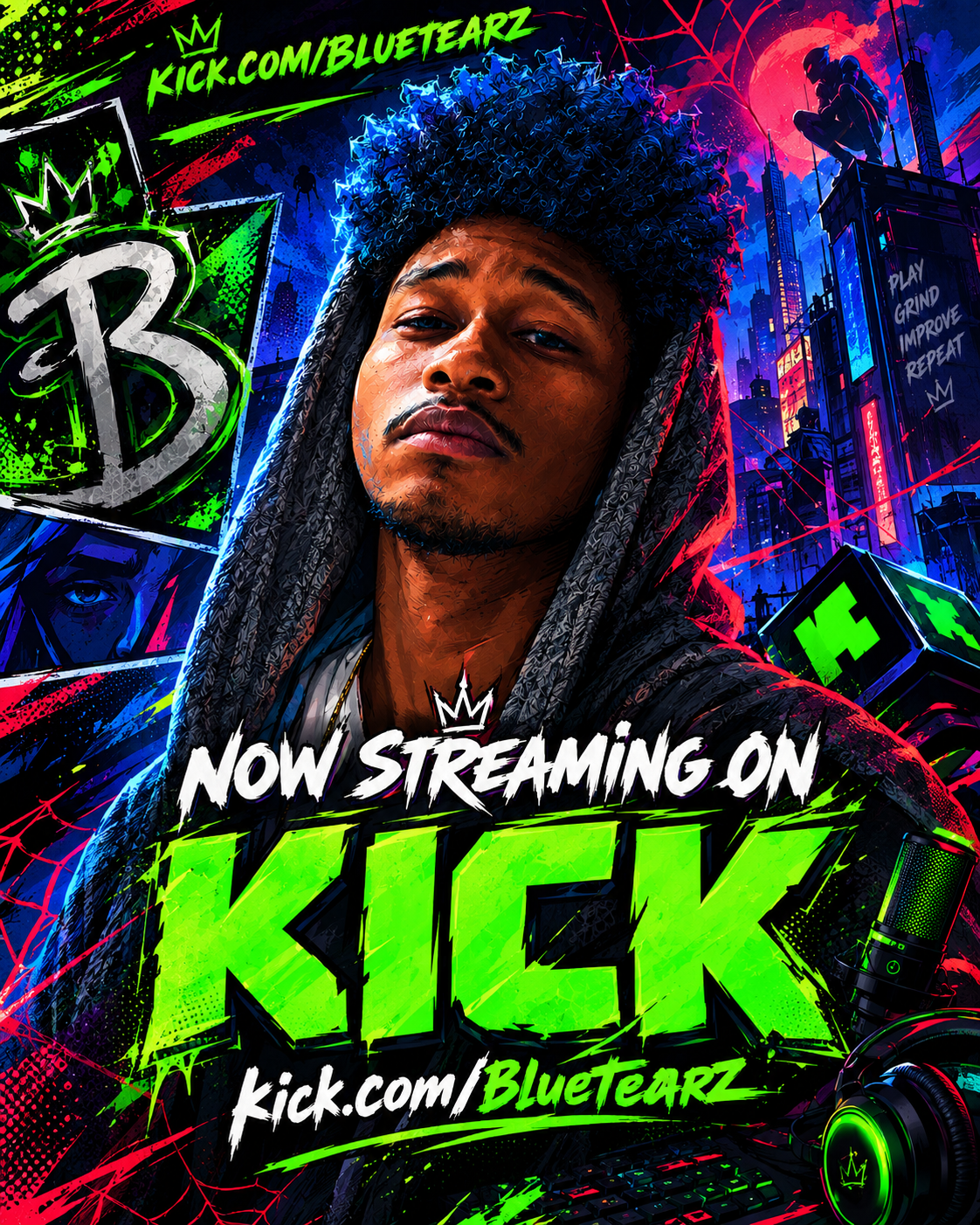We are Live and Gaming 👊🏽💙 | Lowlight