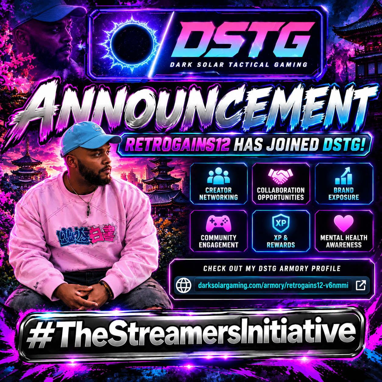 NEW COMMUNITY ALERT! RETROGAINS12 HAS JOINED DSTG! | Lowlight