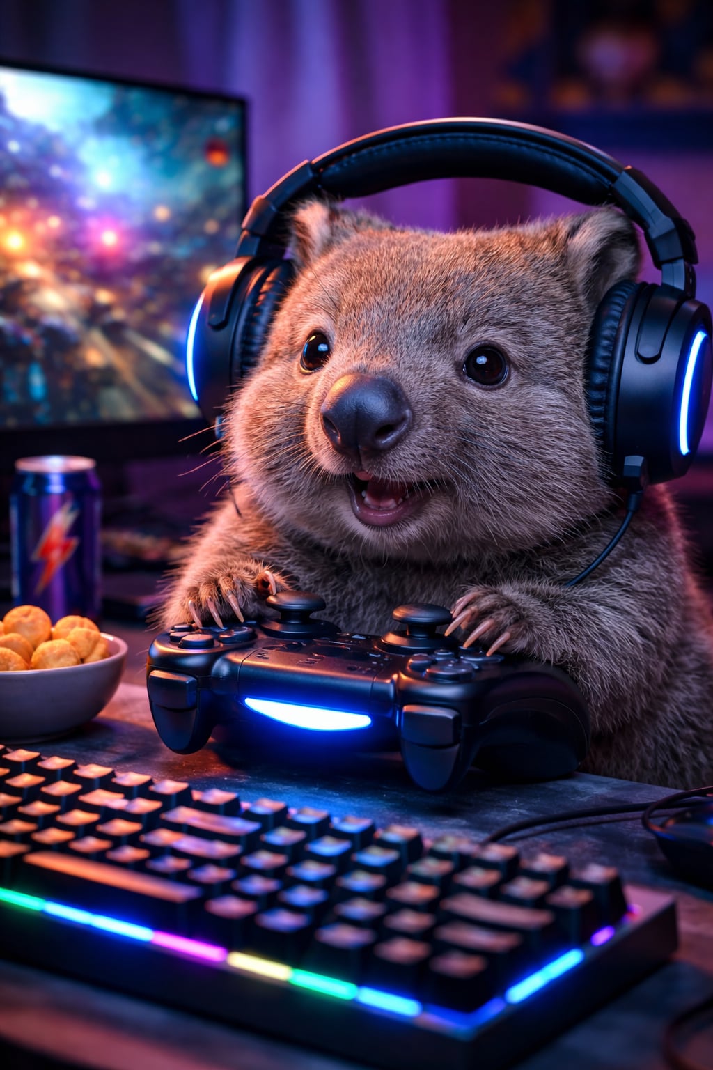 The Wombat is always ready. | Lowlight