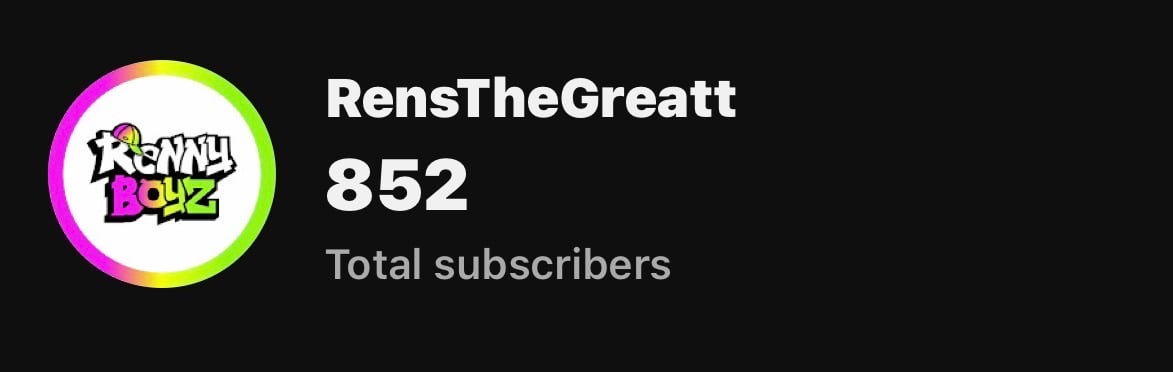 Crazy to think we just hit 800 subs last month Now we’re 48 away from 900 on Yo… | Lowlight