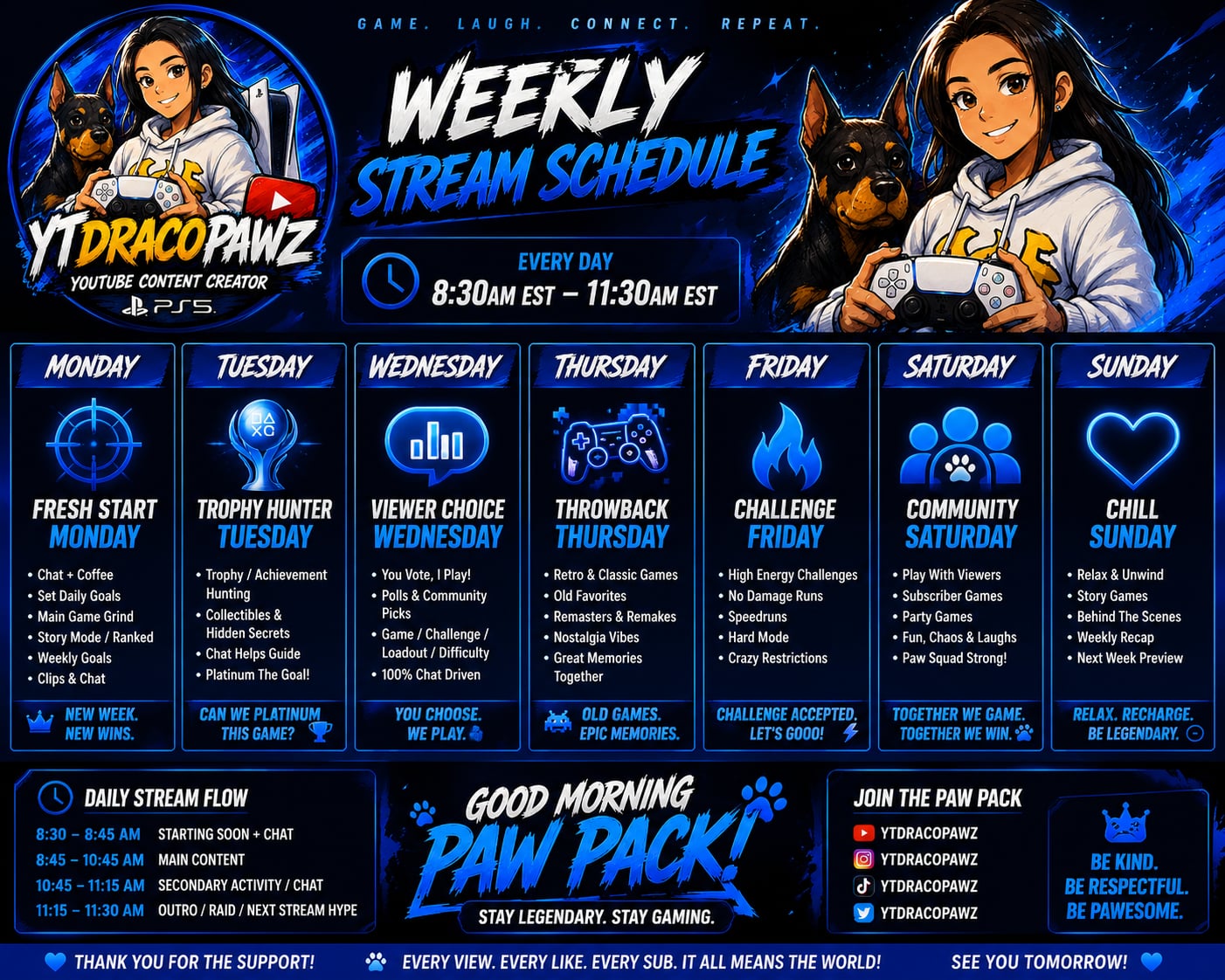This my schedule since am full time on YouTube | Lowlight