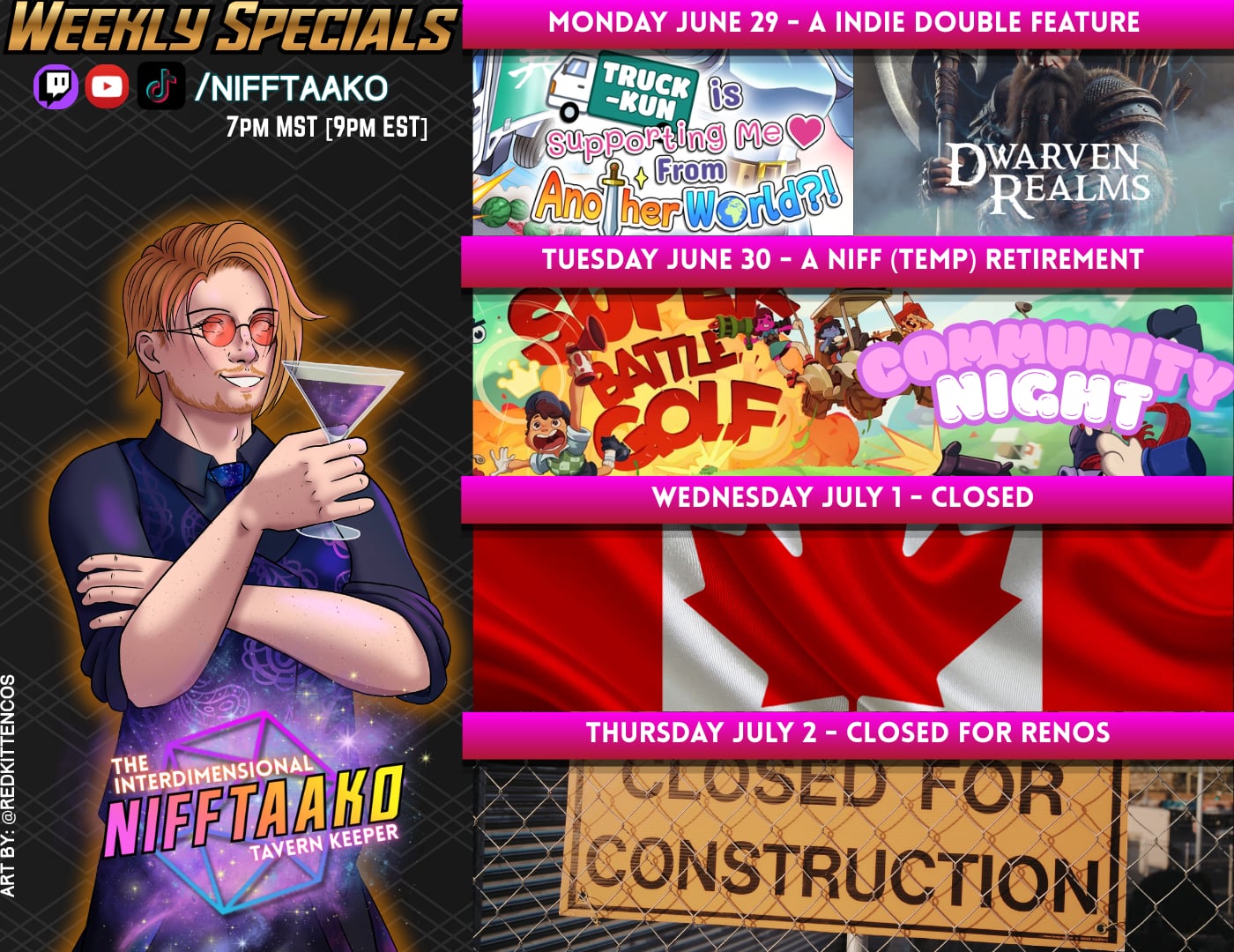Stream schedule ! | Lowlight