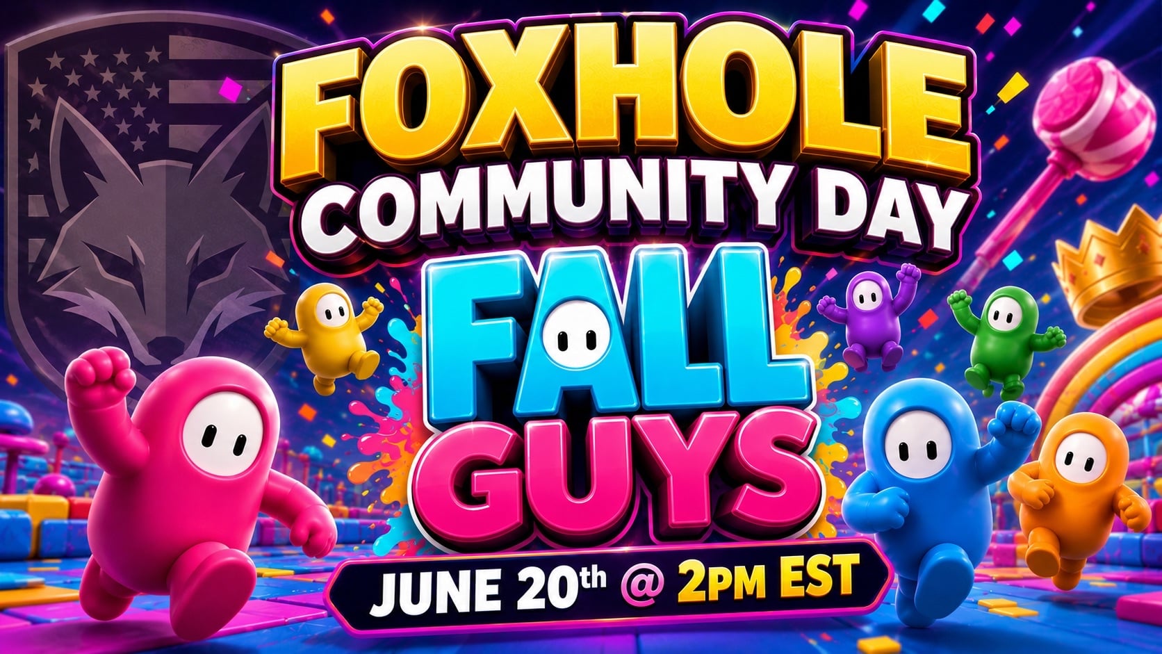 FALL GUYS COMMUNITY DAY REMINDER! | Lowlight