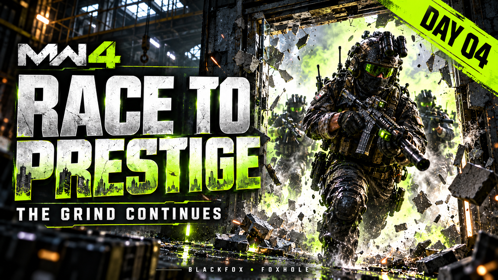 🔥 THE GRIND DOESN'T STOP! We're back for DAY 4 of MW4… | Lowlight